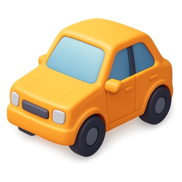 3D car icon