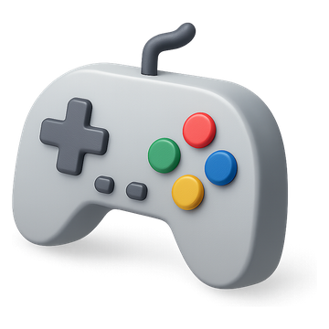 3D gamepad icon